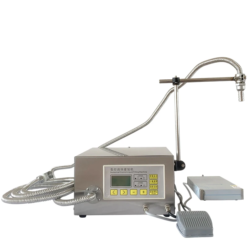 Single Head Olive Oil Semi Automatic Peristaltic Pump Liquid Filling Machine Perfume Juice Essential Oil Bottle Water Filling