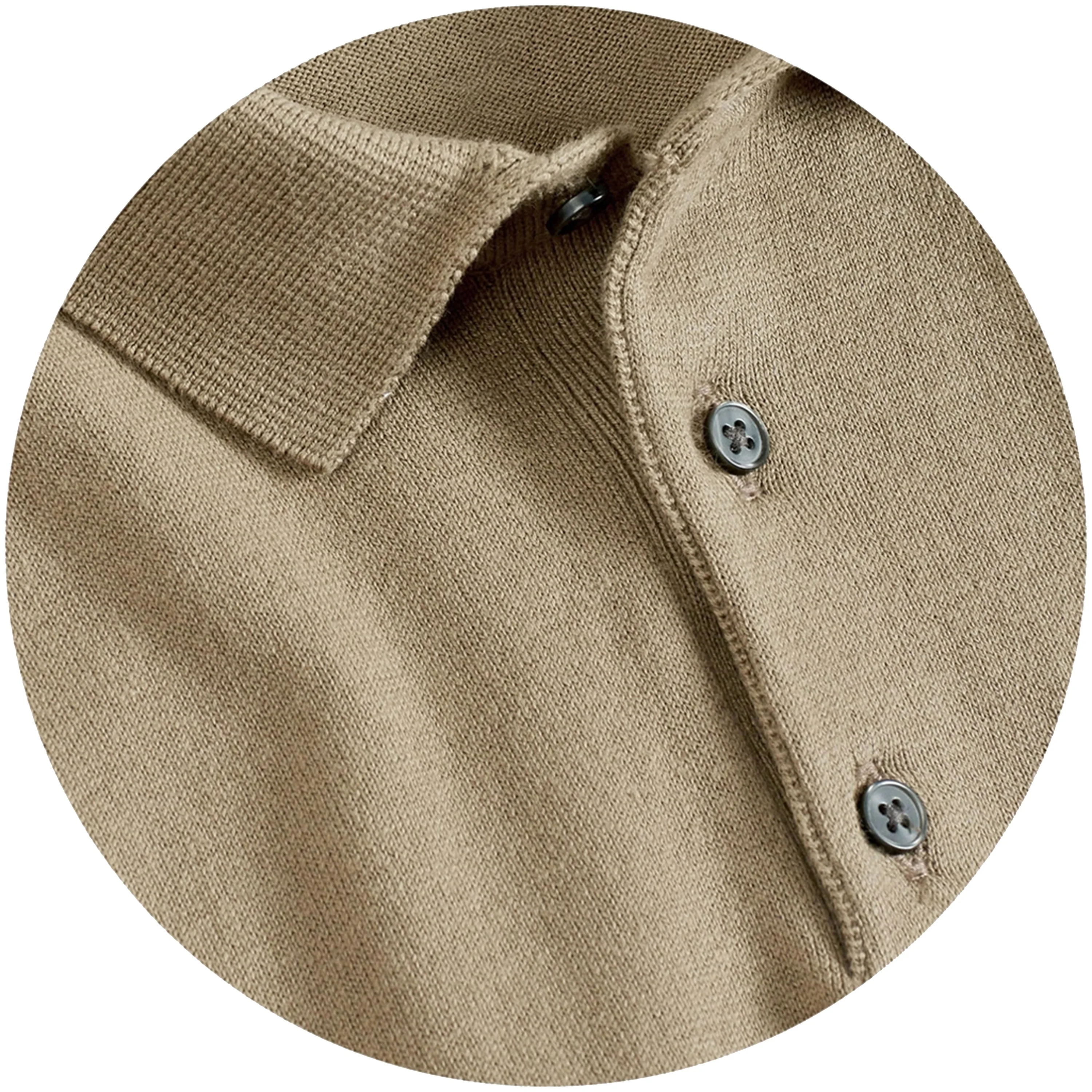 Good looking regular fit customized yarn dyed stripe essential short sleeve organic cotton polo shirt mens clothing wholesales