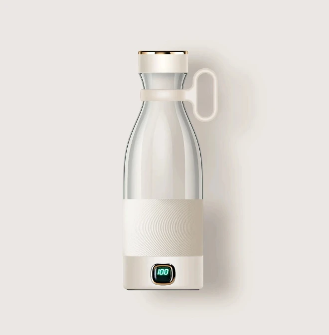 Portable Wireless Electric Juicer  Mini Blender with 6 Plastic Blades Juices portable shaker blender