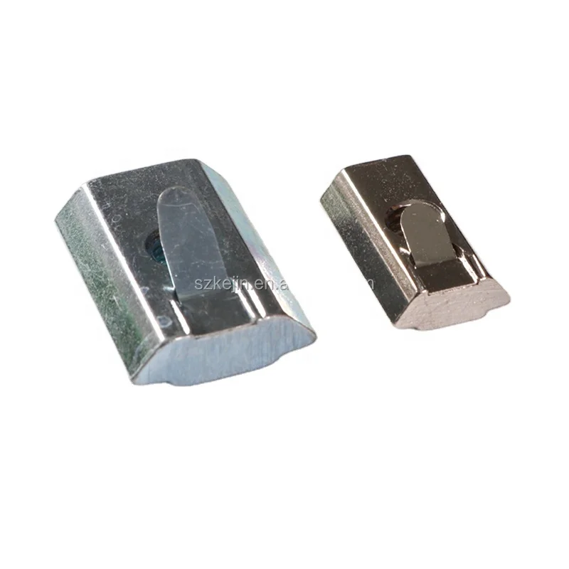 China Hardware Fastener Spring Leaf Roll In T Nuts For Aluminum Extrusion Profile