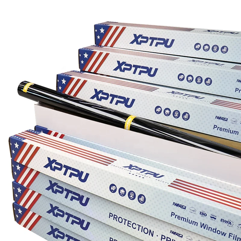 High Heat Rejection VLT 5% UV Rejection 99% IRR 70% PET material Removable Car window tint film transfer film nano ceramic