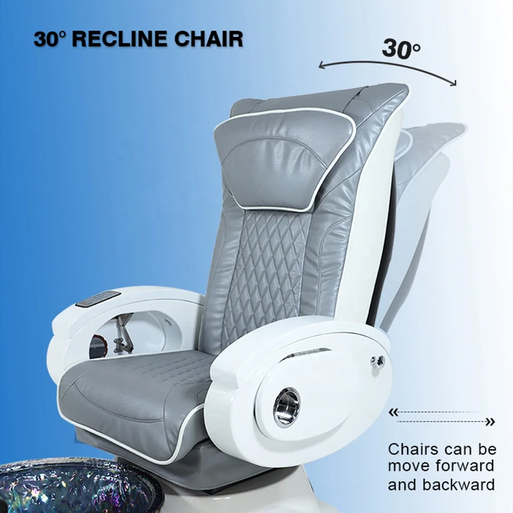 Современный роскошный маникюрный салон красоты Pipeless джакузи Электрический нагнетательный насос ножной массаж спа педикюр стул