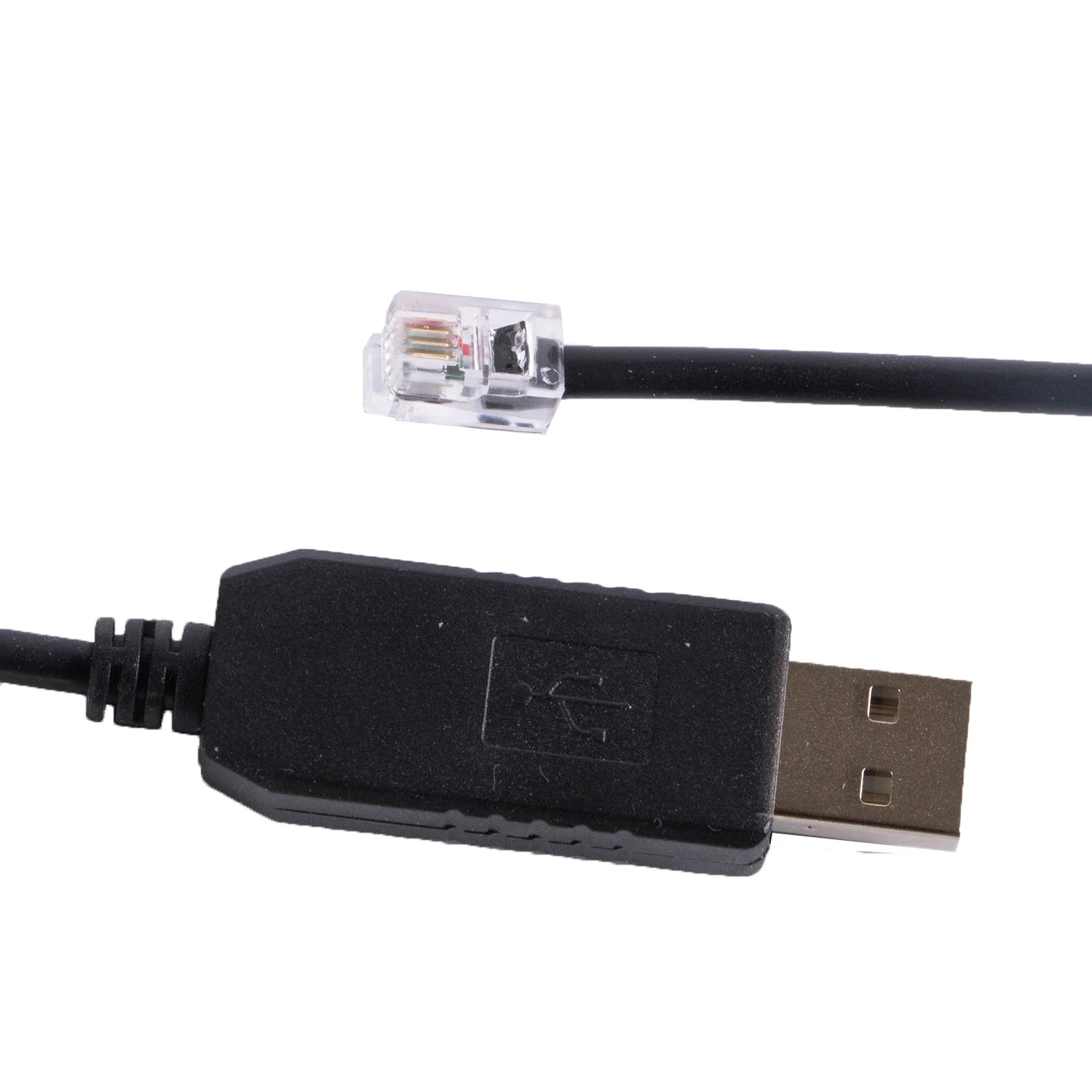 Wholesale CP2102 USB to Serial Port Module RJ9 RJ10 4P4C RS232 Serial Converter Cable