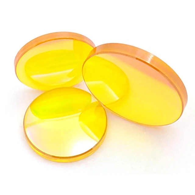 High quality laser ZnSe CVD focus lens for CO2 laser engraving cutting machine focus lens D20mm D25mm D38.1mm in laser head