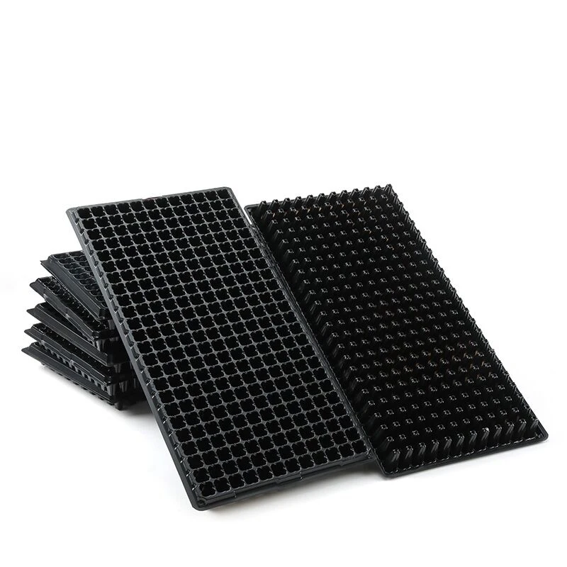 Итайский завод по изготовлению пластиковых-ps 540*280*45 мм xp-288 черный 110g 150 шт./кор. 7 мм клетки посевные лотки