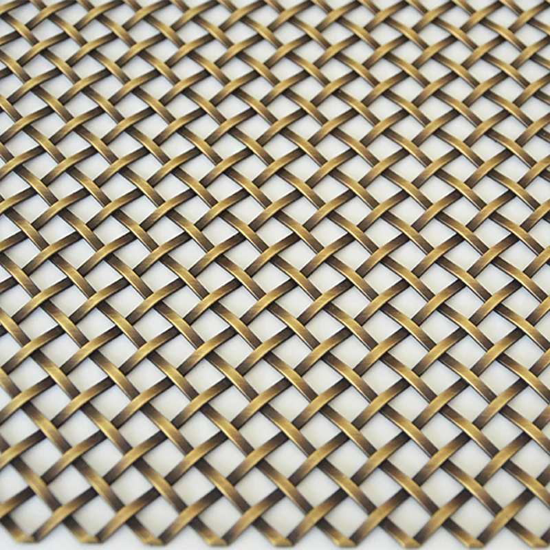 Metal Mesh Aluminum stainless steel metal decorative wire mesh for curtain