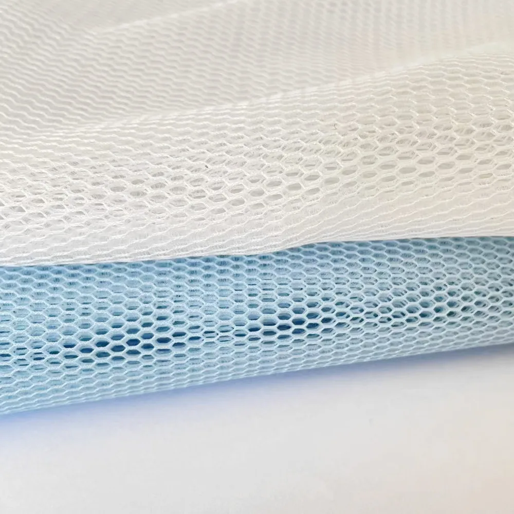 220gsm 100% Polyester Fabric Recycled Honeycomb 3D Air Mesh Fabrics For Clothes