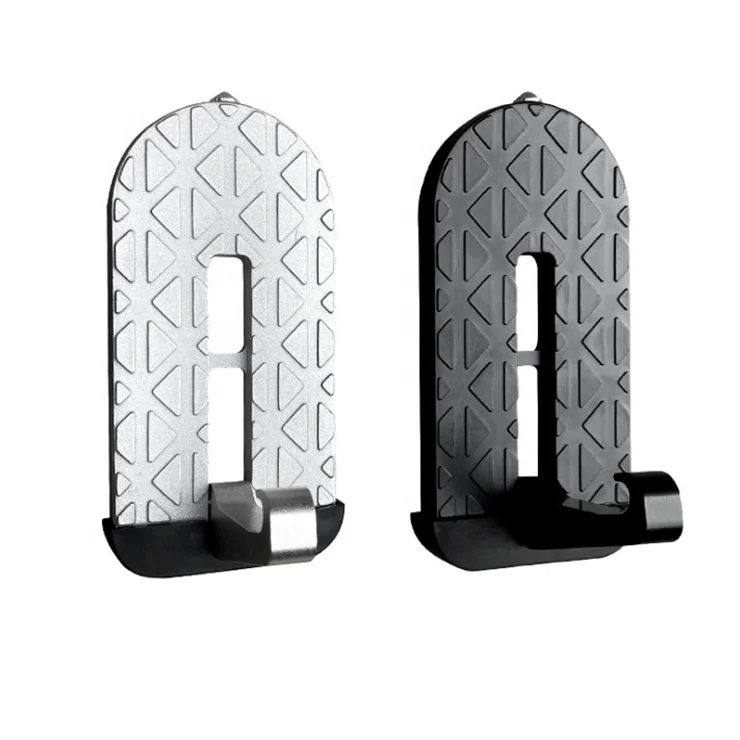 Multifunction Universal Car Door Step Aluminium Alloy Car Door Foot Step Folding Ladder Foot Nails Car Doorstep