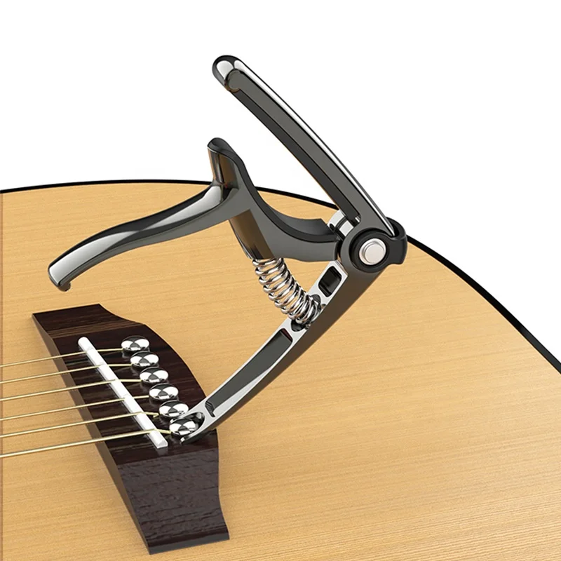 Universal Capo Guitar Accessories Quick Change Clamp Key Aluminium Alloy Metal Acoustic Classic Guitar Capo