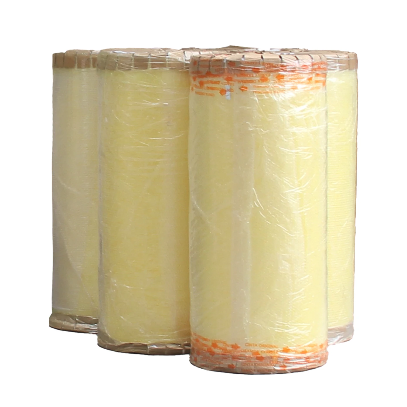 Yellowish Beige Clear  Color Bopp Packing Tape Jumbo roll Acrylic Glue Transparent BOPP Tape Jumbo Roll