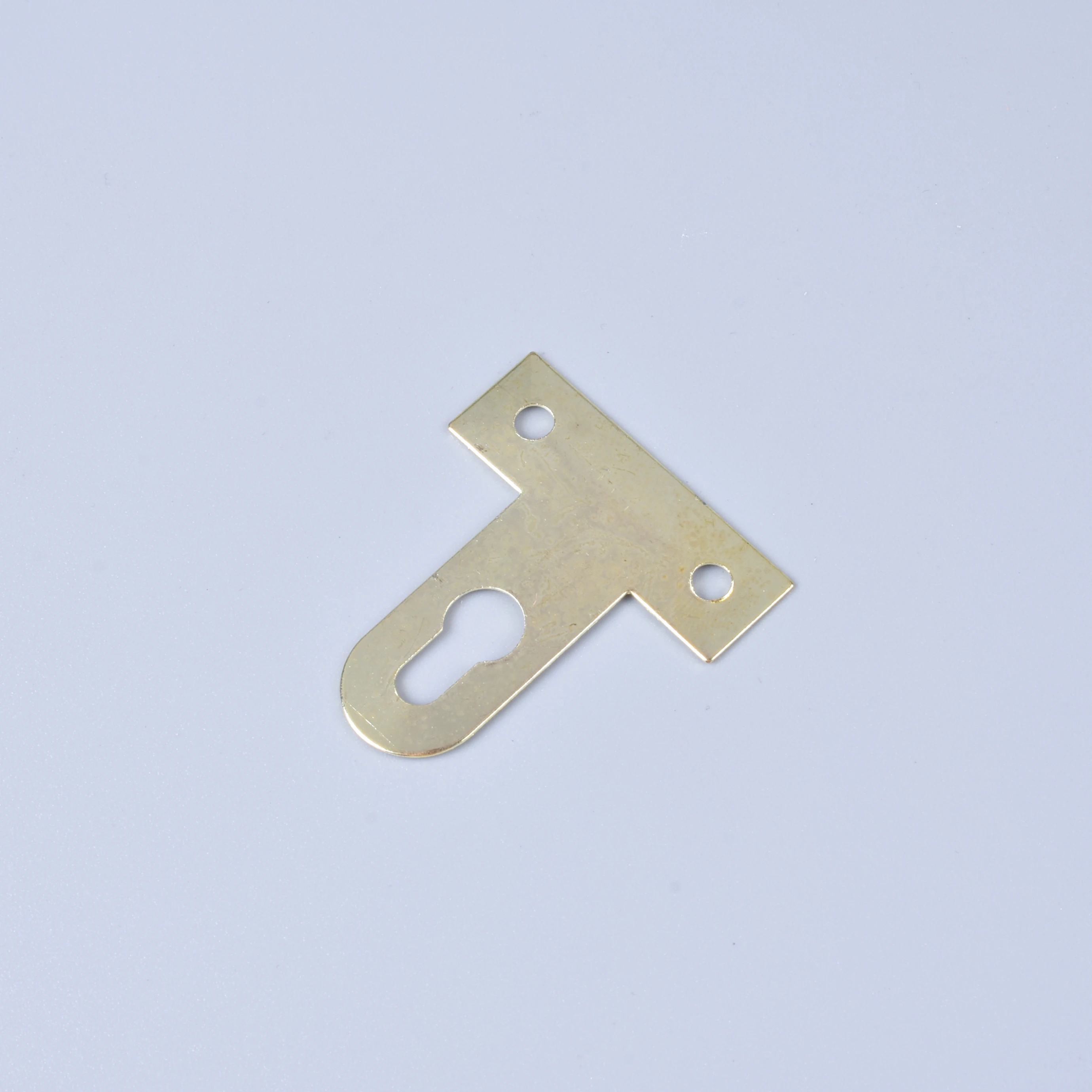 Shanfeng 4 holes Metal Picture Frame accessories Hanging Plate Keyhole Hanger