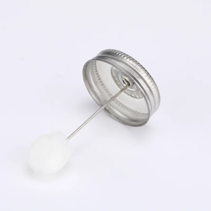 metal lid with brush for adhesive several size for your choice