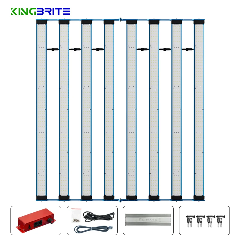 P55 KingBrite 650W/800W Samsung LM301H EVO 660 UV IR Full Spectrum LED Grow Light