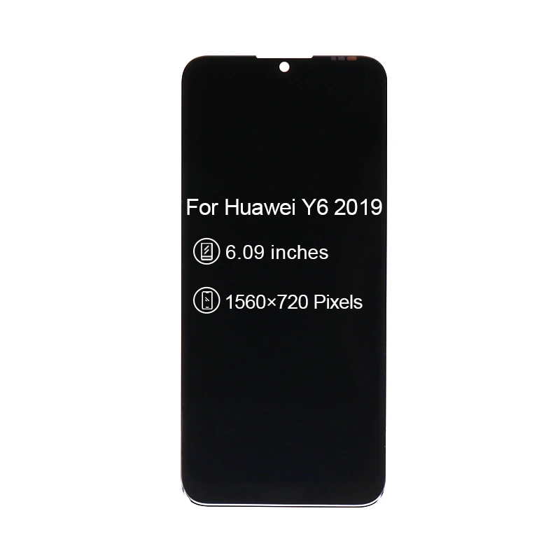  LCD Display Screen Touch Digitizer With Frame for Huawei Y6 2019 Prime Pro Honor
