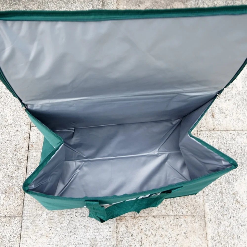 Custom Logo Printed Insulated Pizza Delivery Bag Premium Insulated Food Delivery Bag Extra Large