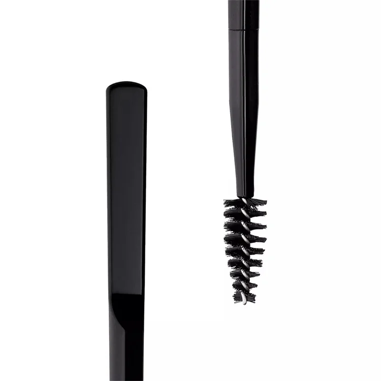 Private label dual-ended brow soap gel applicator eyebrow brow lift applicator brush with spatula