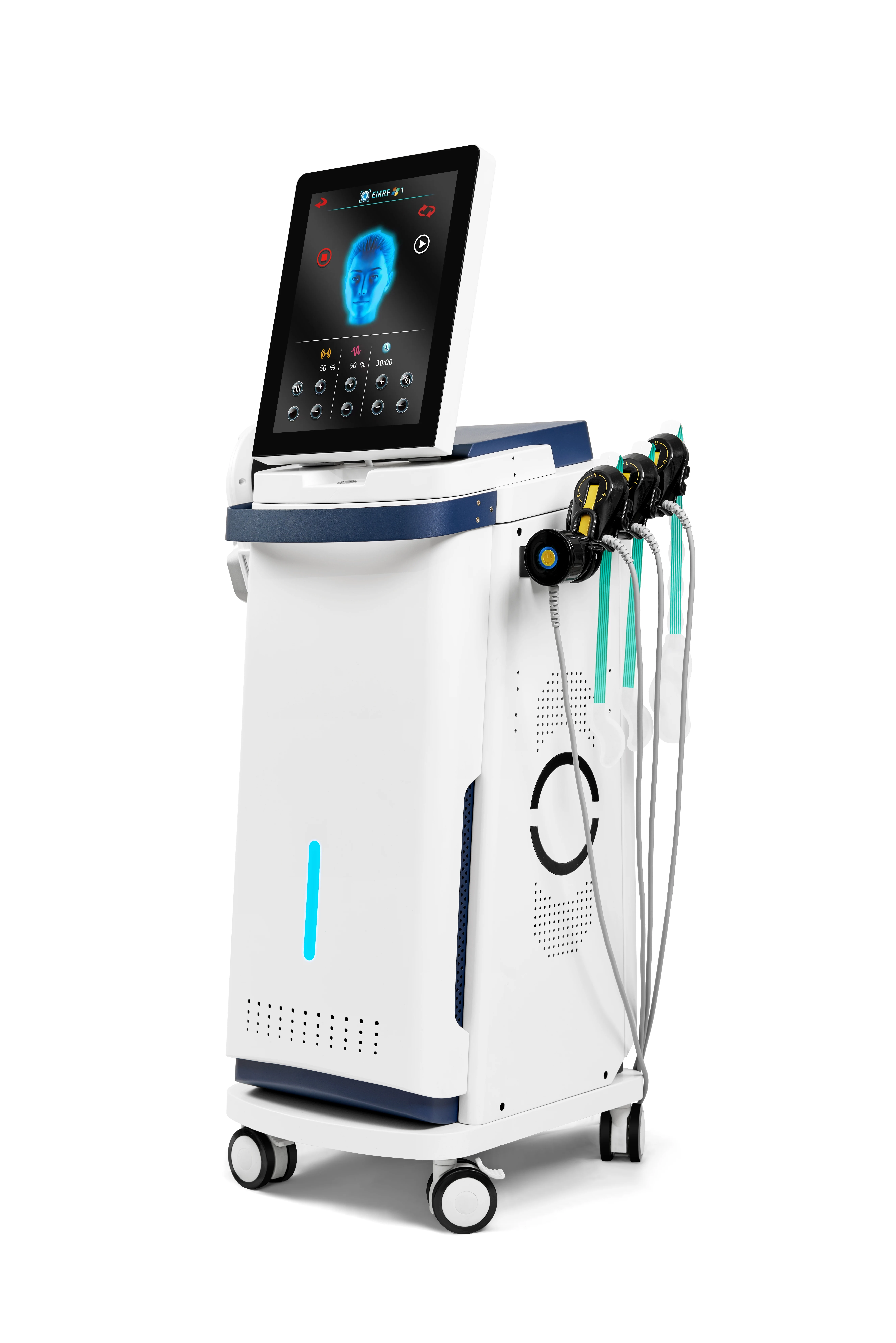 2024 new beauty machine 4 handles EMSlim body slimming + 3 handles em rf face lift EMS muscle tone machine electromagnetic