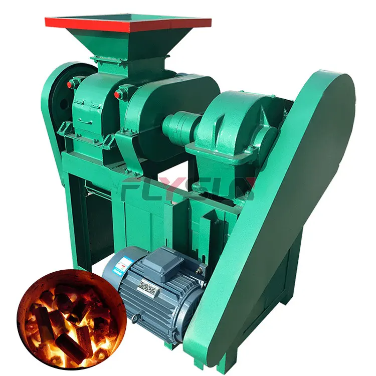 China Industrial Powder Ball Press Machine Manufacturer Automatic Carbon Powder Charcoal Coal Ball Press Machine