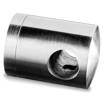 Stainless steel handrail cross bar holder