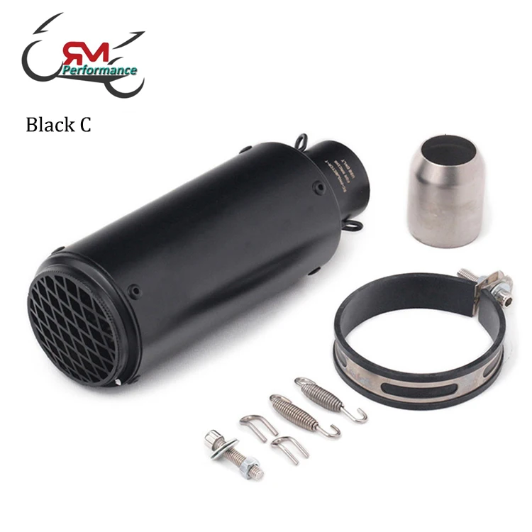 51mm/60mm Motorcycle Pipe Escape Exhaust SCs Muffler GP-project Universal Pitbike Racing Muffler