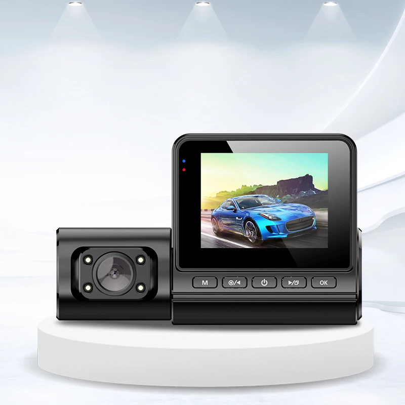 AI Dash Cam Hot Selling Dash Cam 3 Lens Car DVR 2k Wifi Dash Cam with GPS  Tracker