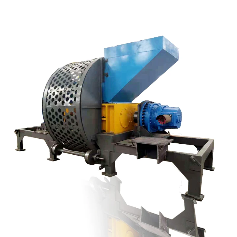 Automatic operation Used Rubber Tire Recycling Shredder Prices Industrial Heavy Duty Used Tire Shredder Machine For Sale