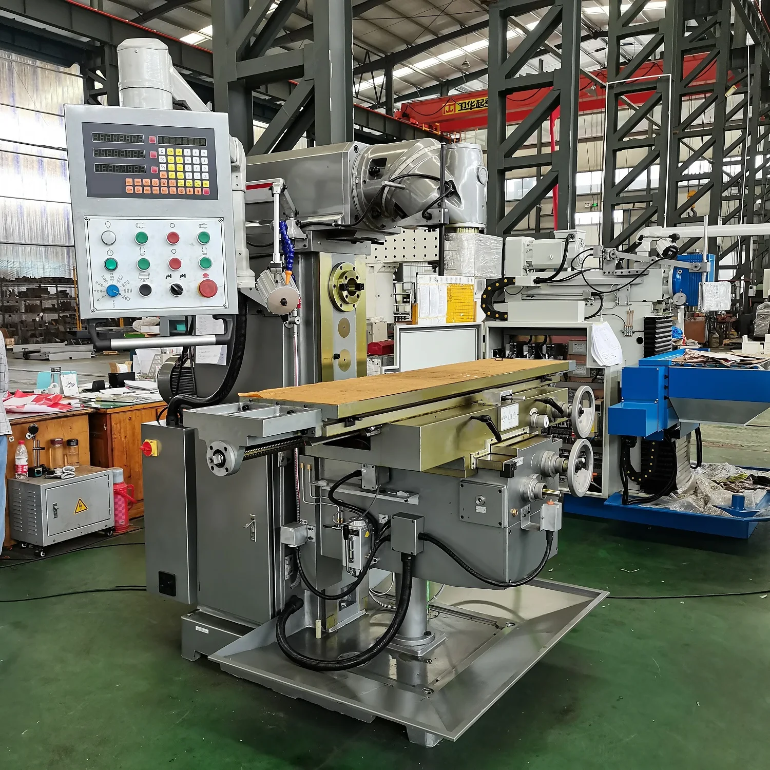 XL6436CLW power feed swivel head rotary table universal manual milling machine