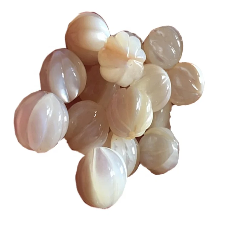 natural white mother of pearl shell beads