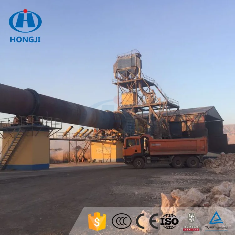Portland Cement Clinker Zno Horizontal Calcining Rotary Kiln Machine