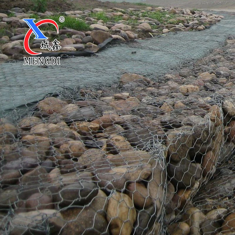 Китай, самая продаваемая шестиугольная каменная габионная сетка
