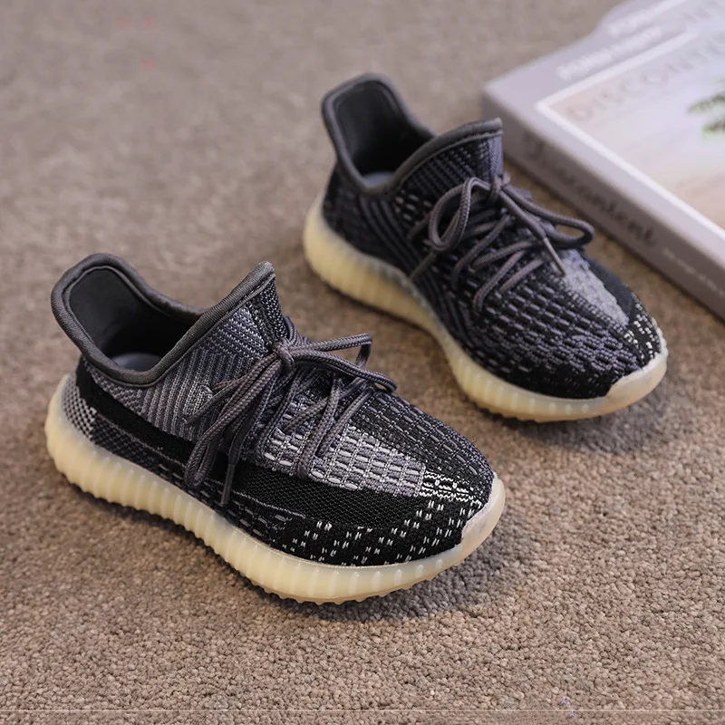 Кроссовки без шнуровки для мальчиков и девочек, модные повседневные прогулочные кеды, для начинающих ходить детей и взрослых
