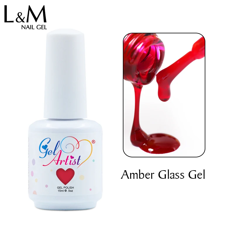 custom private label finger art nail gel polish varnish kit semi cured color bottle uv nail gel