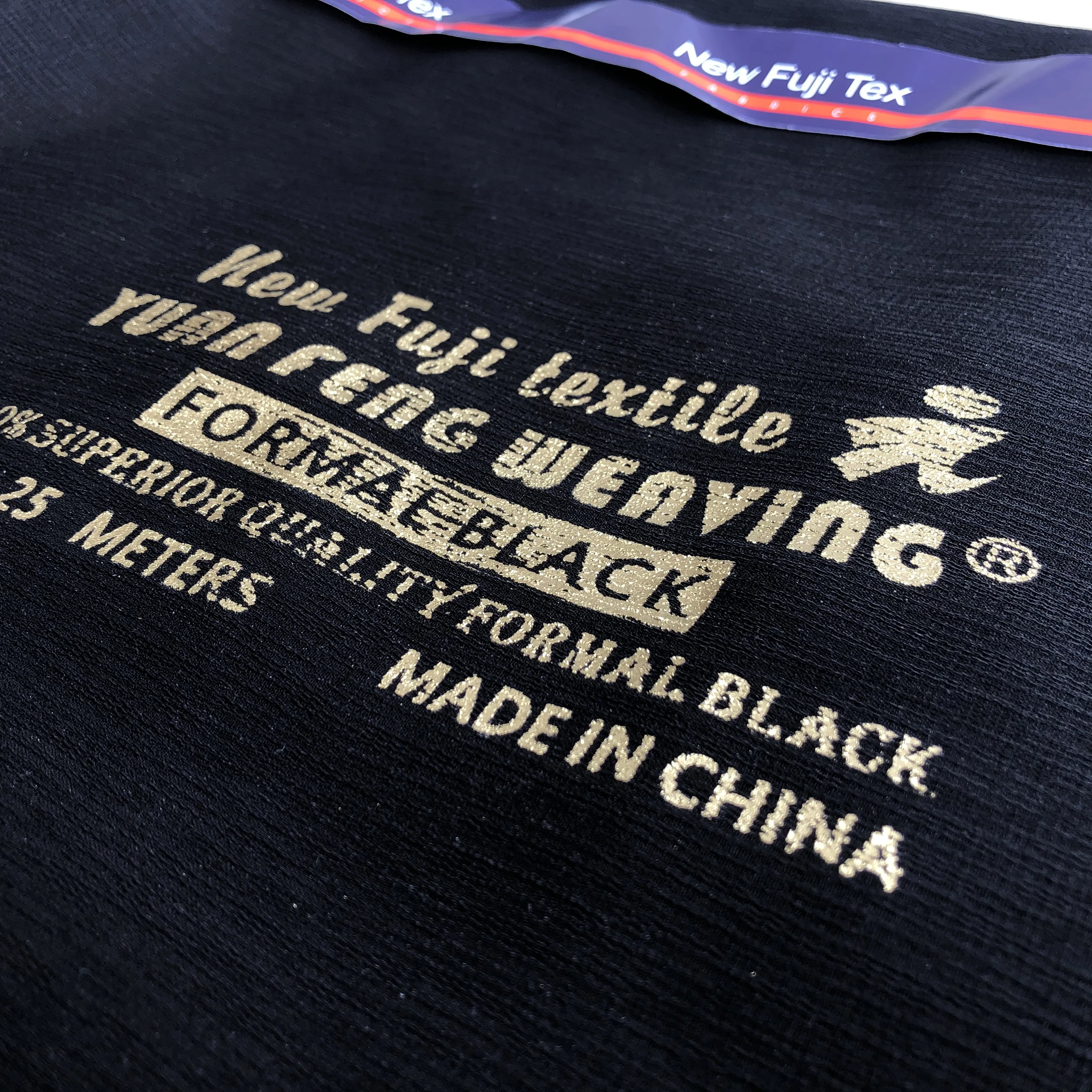 Новинка fuji tex исламский мусульманский корейский Официальный Черный сосна дерево креп абайя Ткань атласное платье