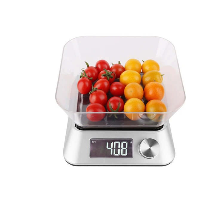 New Product Ideas Multifunction Digital Kitchen Scale Weight Function 2*1.5V AAA Battery 5kg 1 G LCD HYD-K301 CE ROHS OEM,ODM