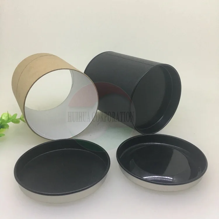 Various Size 83mm Metal End Cap Lid For Cardboard Paper Tube Box