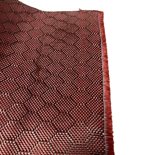 Kevlar hybrid carbon fiber fabric hexagonal aramid carbon fiber fabric