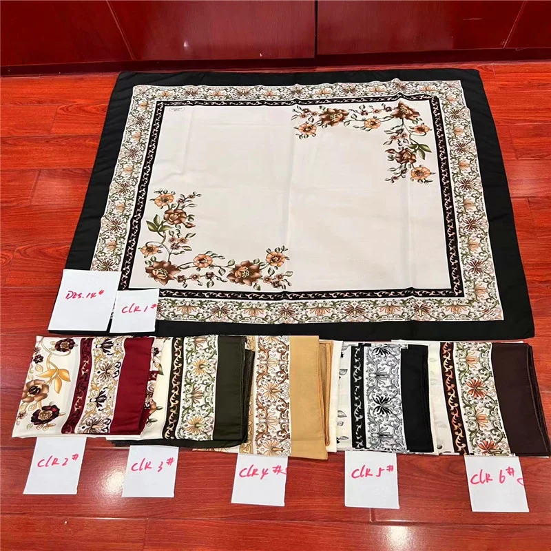 Оптовая продажа, Фабричный шарф с принтом для мусульманского головного платка