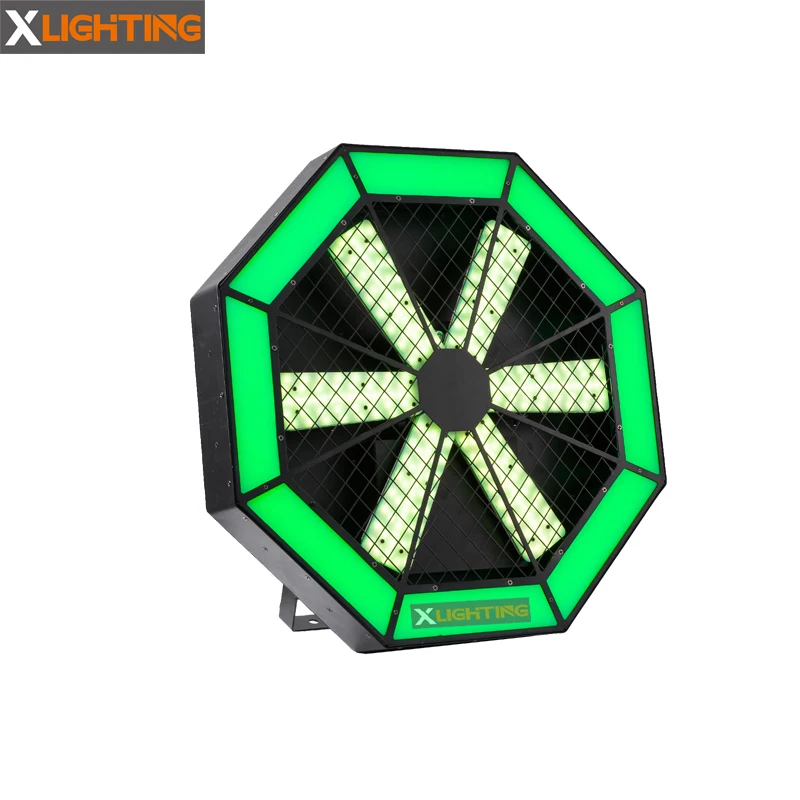 Новый дизайн ветряная мельница Веерообразный Dmx светодиодный вентилятор Rgb фоновый свет сценические фоновые эффекты пиксельный