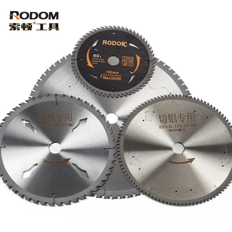 60 Teeth 10 inch High Quality Circular Saw Blade TCT Type For Wood Cutting