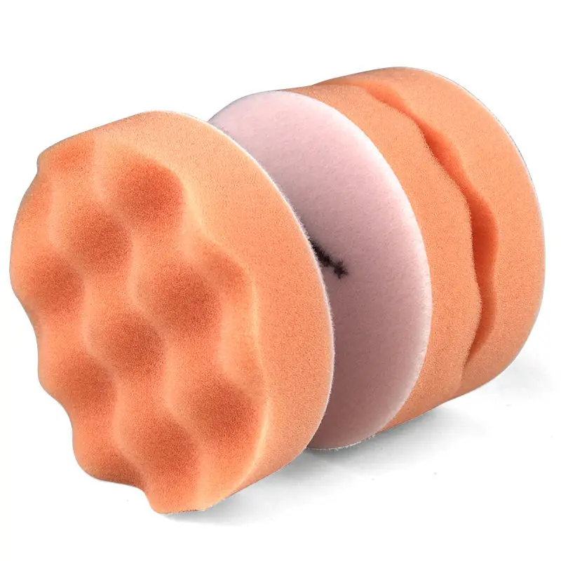 3M Finesse-it  Foam Buffing Pad, 46631, Orange, 82 mm, Convolute