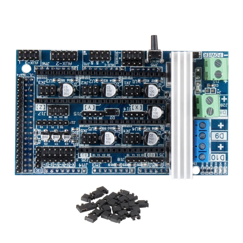 Kingroon 3D Printer Parts MKS Gen V1.4 3D printer controller board motherboard with USB