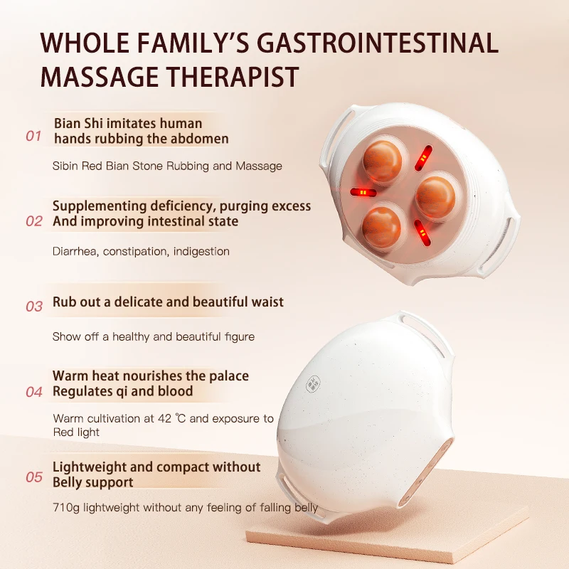 Abdomin Tummy Physiotherapy Abdomen Invent Heating Pulse Waist Lumbar Belly Best Yoga Massage Stick