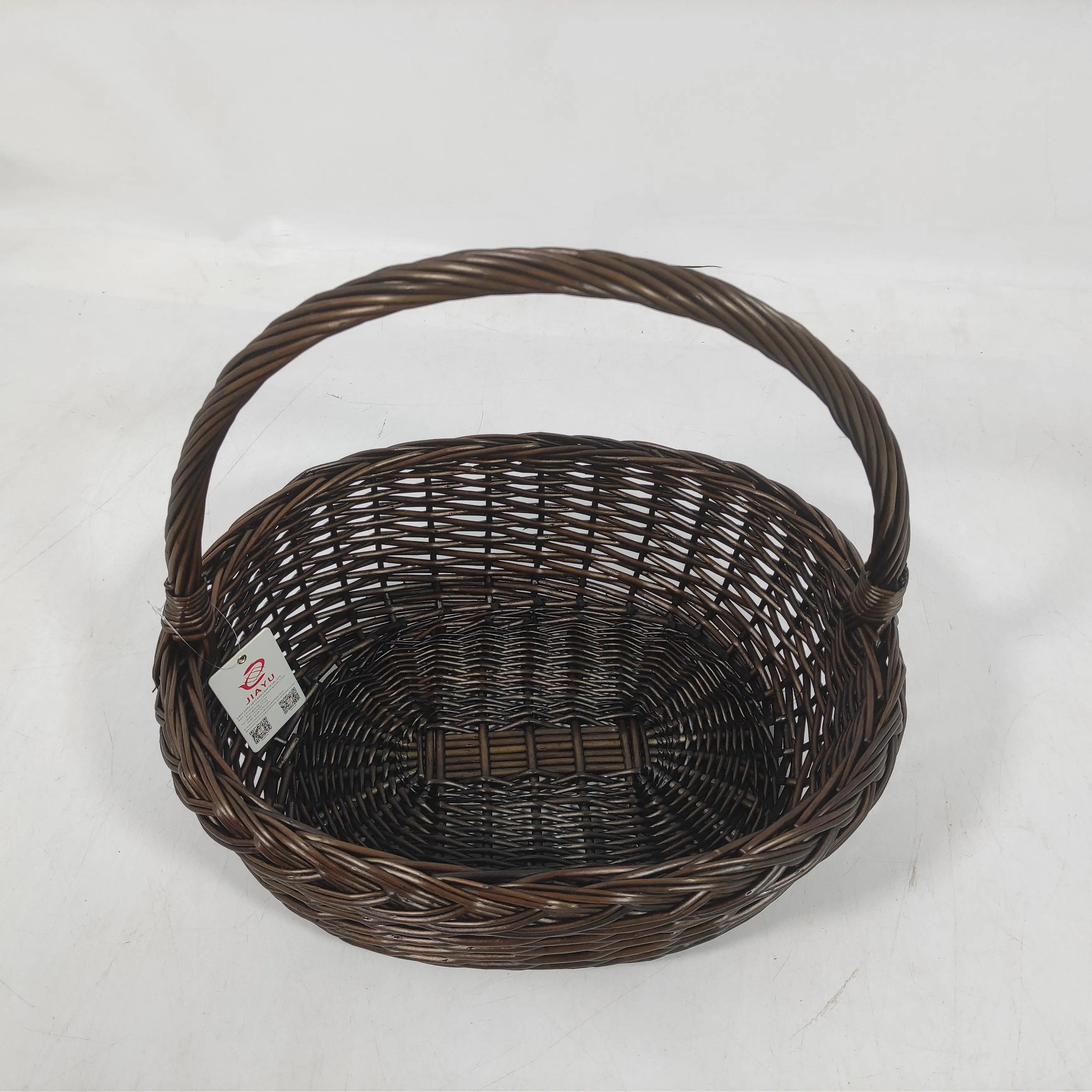 JY Eco friendly cheap customized basket of wicker empty wicker picnic baskets hamper Cheap Wicker Hamper Basket