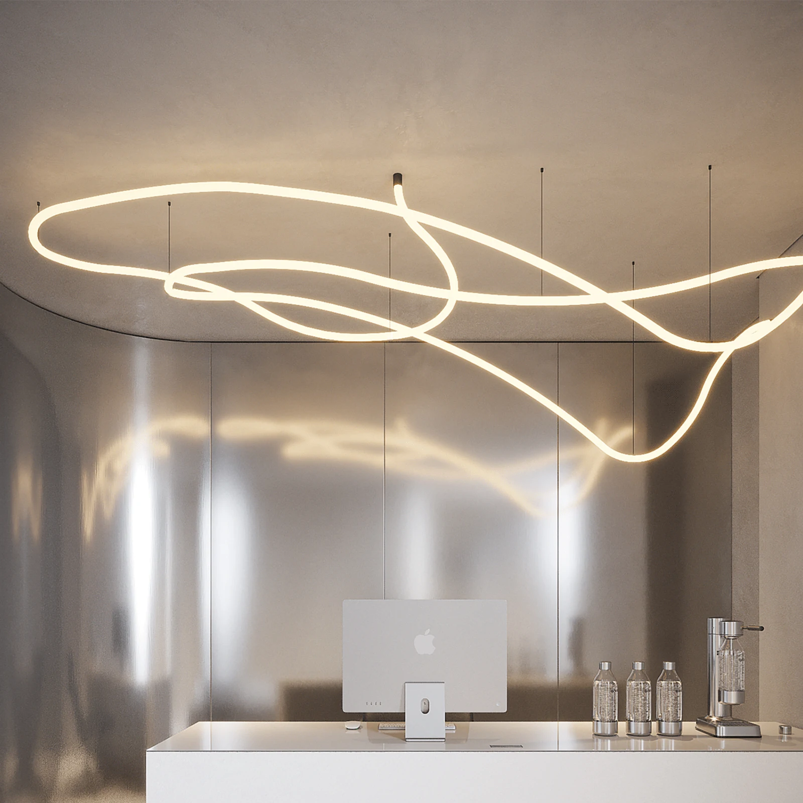 Nd24D Popular Rgb Colorful Indoor Flexible Strip Led Neon Party Light With 360 Degree Led Silicone Tube