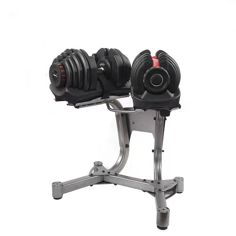 Professional Manufacturer  Adjustable Dumbbells 40 kg With Adjustable Dumbbells Stand