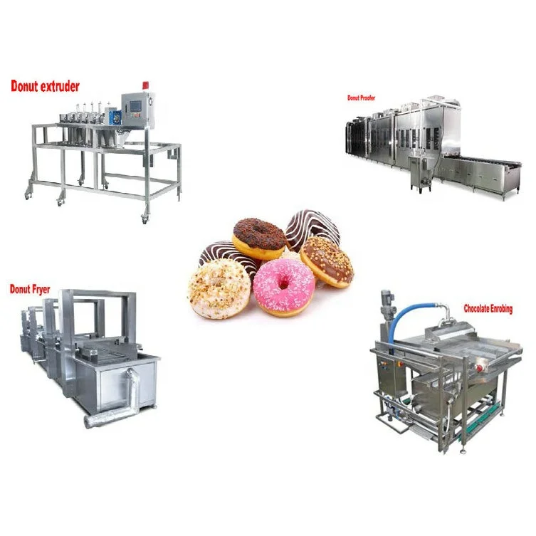 
Fully Automatic Industrial Commercial Mochi Frying Donut Making Machines 