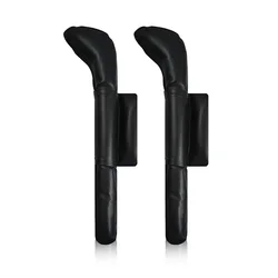 Electop Car Seat Gap Filler Premium PU Leather Console Side Pocket Car Organizer Car Seat Storage(2 Pack)
