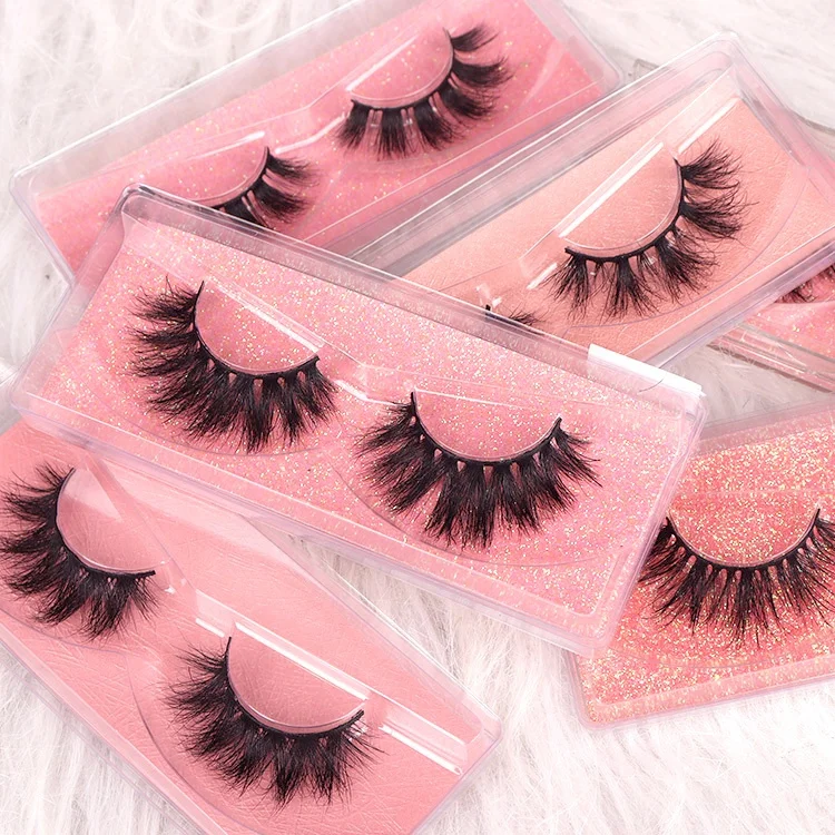 Best Selling Full Strip 16-25mm 100% Real 3d Mink False Eyelash Vendor With Private Case Label Logo And Customized Lash Box
