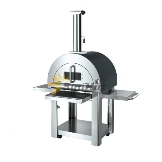 Большая духовка для пиццы на деревянном подносе, духовка для пиццы на открытом воздухе, водонепроницаемая духовка для пиццы