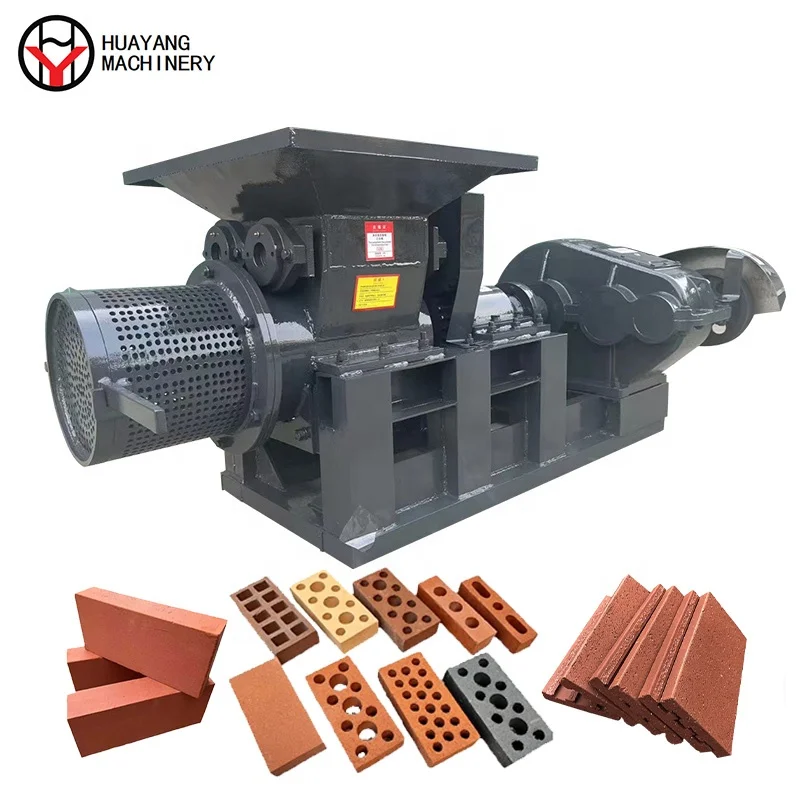 clay brick making machine vacuum extruder for clay brick